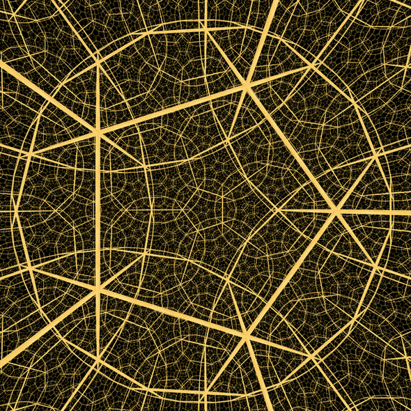 Hyperbolic orthogonal dodecahedral honeycomb