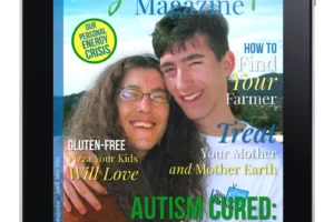 Amy and Max Hit the Cover of Organic Life Magazine!